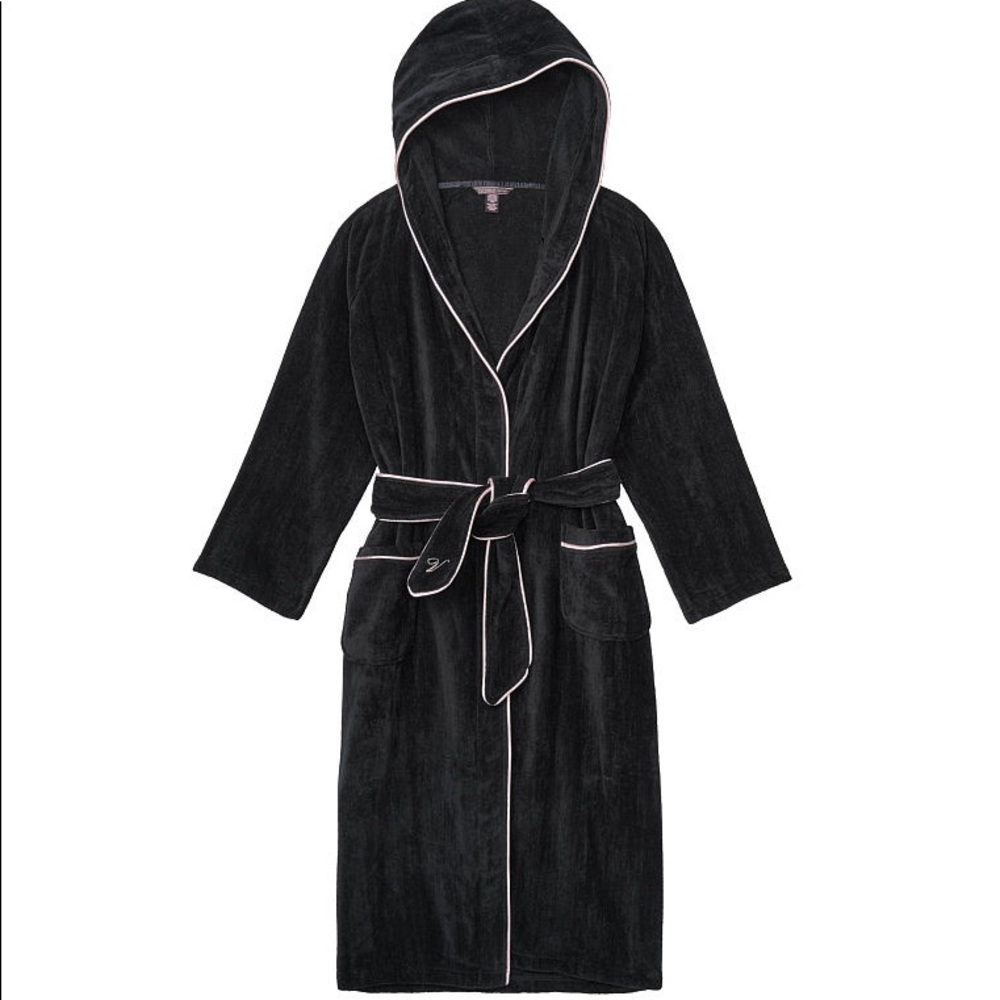 VS Long Hooded Terry Robe